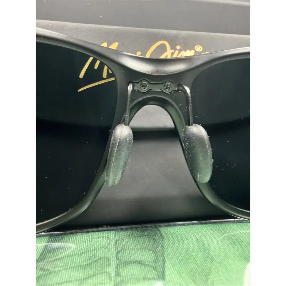 MAUI JIM | NEW | RED SANDS | 432 - 2M | MATTE BLACK | NEUTRAL GREY